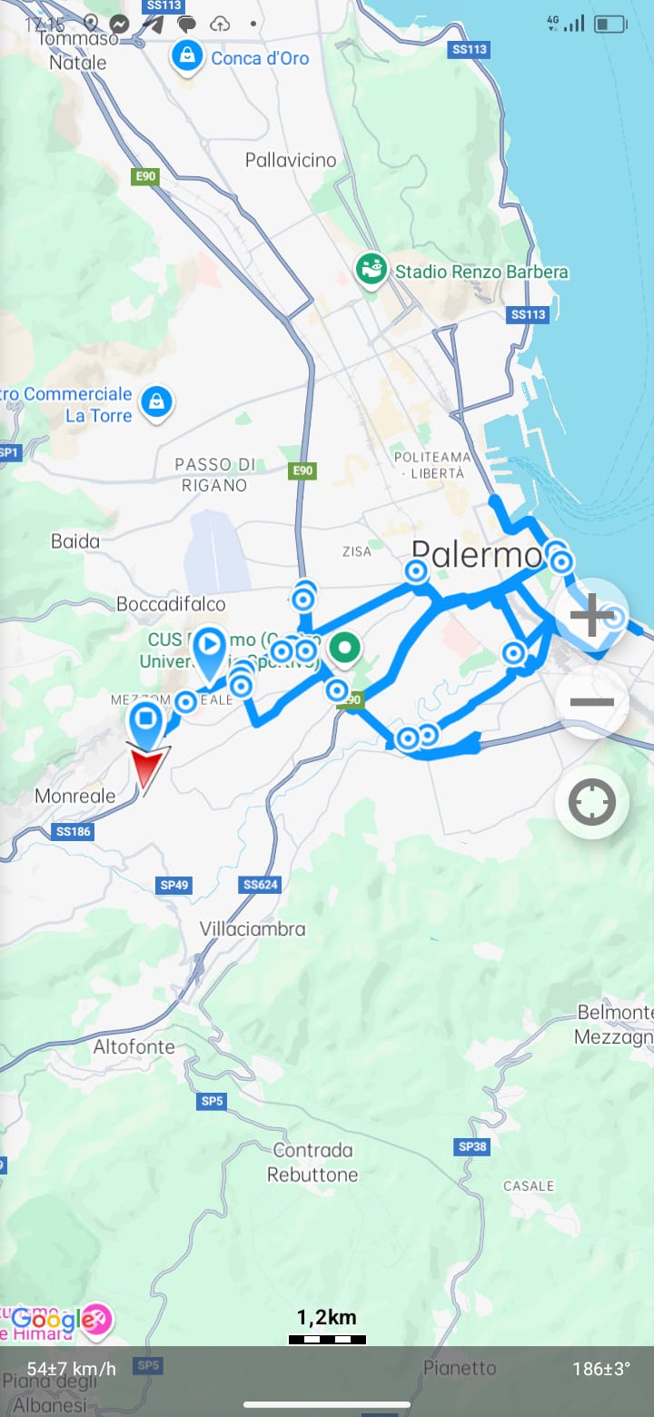 itinerario