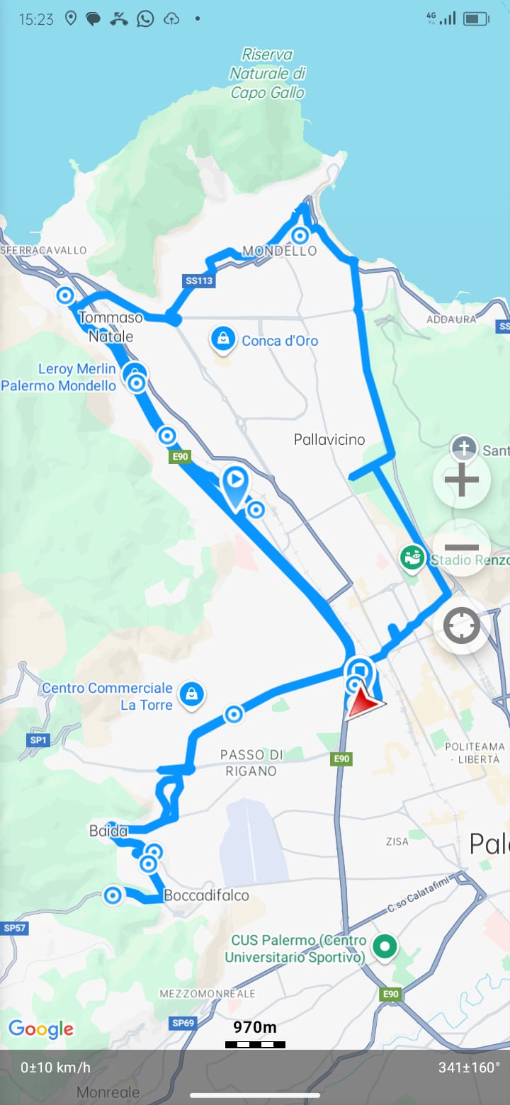 itinerario